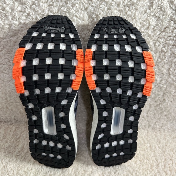 Adidas Men's ULTRABOOST C.RDY DNA Black/Grey/Orange Waterproof Running Shoes - Picture 8 of 10